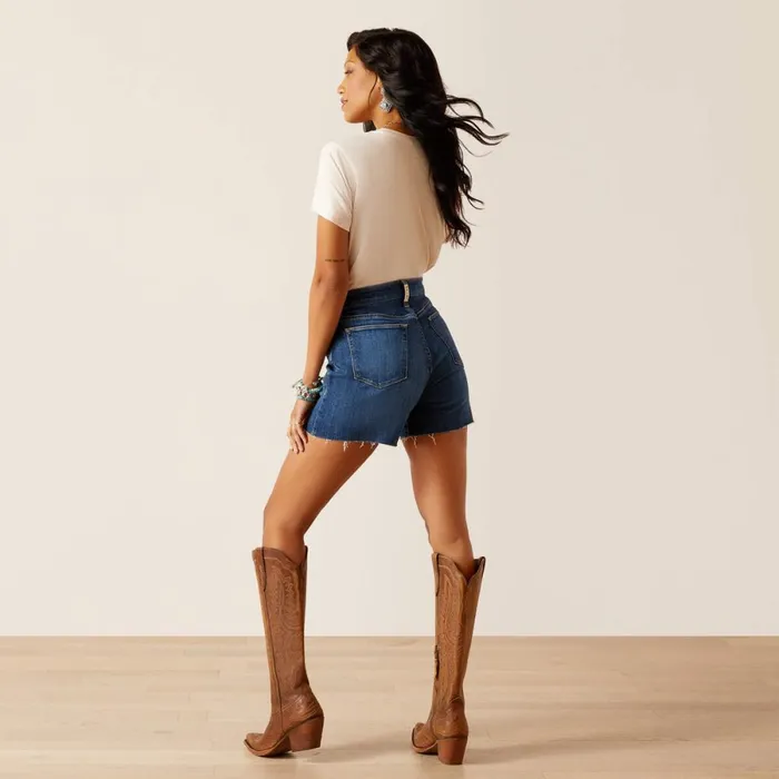 Perfect Rise Jazmine 5034 Short Athena Women Ariat Denim Perfect Rise Jazmine 5034 Short Athena Women Ariat Denim
