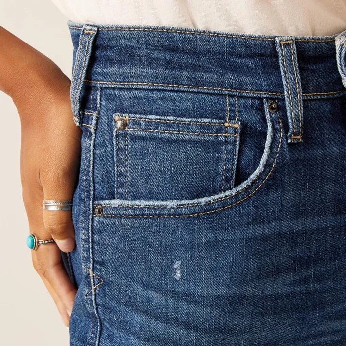 Perfect Rise Jazmine 5034 Short Athena Women Ariat Denim Perfect Rise Jazmine 5034 Short Athena Women Ariat Denim