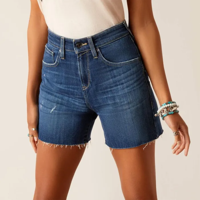 Perfect Rise Jazmine 5034 Short Athena Women Ariat Denim Perfect Rise Jazmine 5034 Short Athena Women Ariat Denim