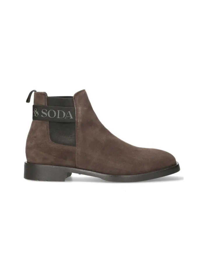 Picaro Chelsea Boot Dark Brown Men Scotch and Soda Boots and Loafers