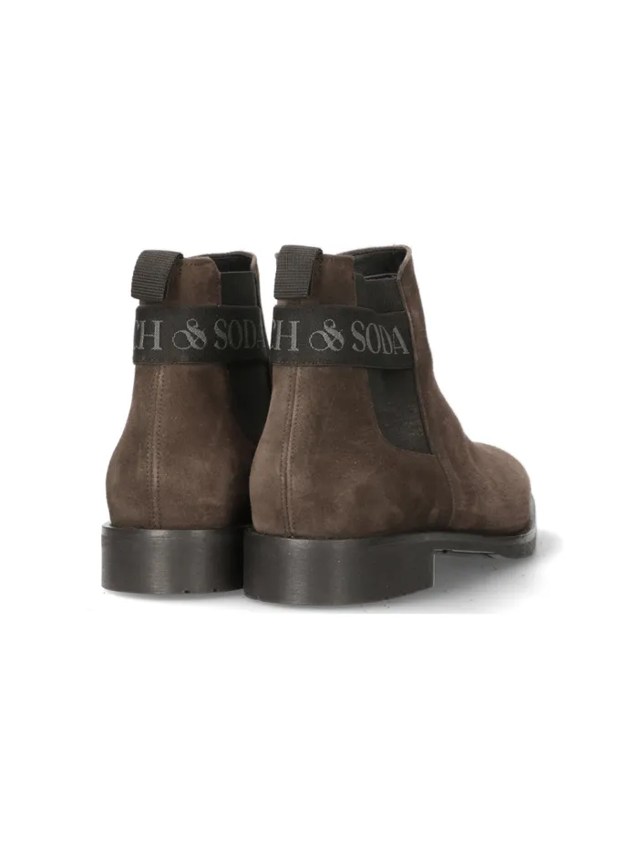 Picaro Chelsea Boot Dark Brown Men Scotch and Soda Boots and Loafers