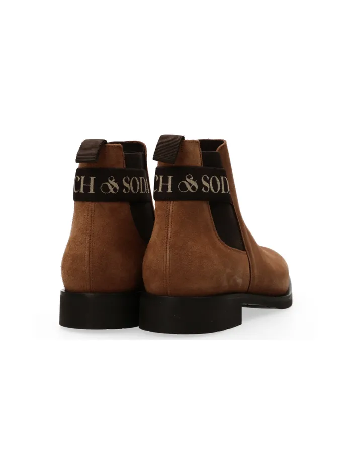 Picaro Chelsea Boot Dark Brown Men Scotch and Soda Boots and Loafers