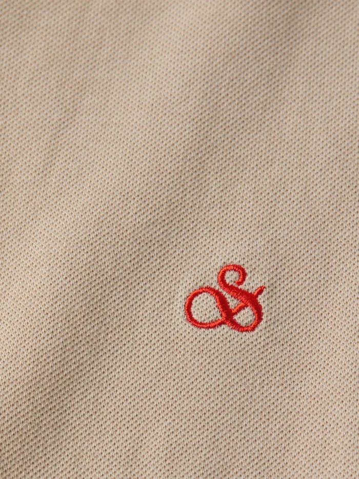 Pique Polo Pebble Men Scotch and Soda TShirts and Polo Shirts
