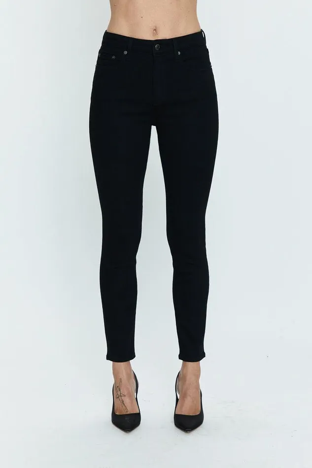 Pistola Denim Denim Women Aline High Rise Skinny 8211 Dark Matter Dark Matter