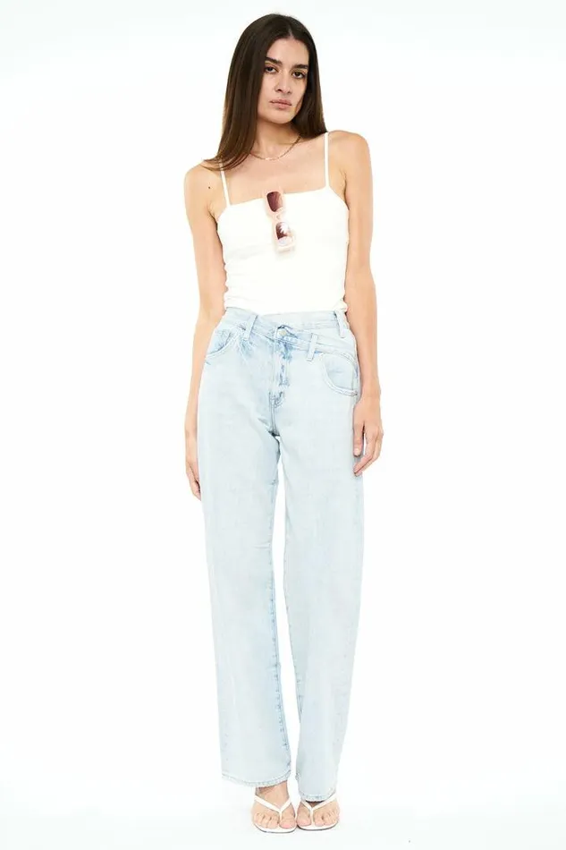 Pistola Denim Denim Women Bobbie Mid Rise Loose Straight Leg W Crossover 8211 Rennie Rennie Pistola Denim Denim Women Bobbie Mid Rise Loose Straight Leg W Crossover 8211 Rennie Rennie