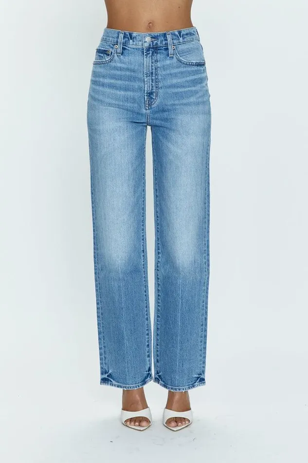 Pistola Denim Denim Women Cassie Super High Rise Straight 8211 Neues Neues