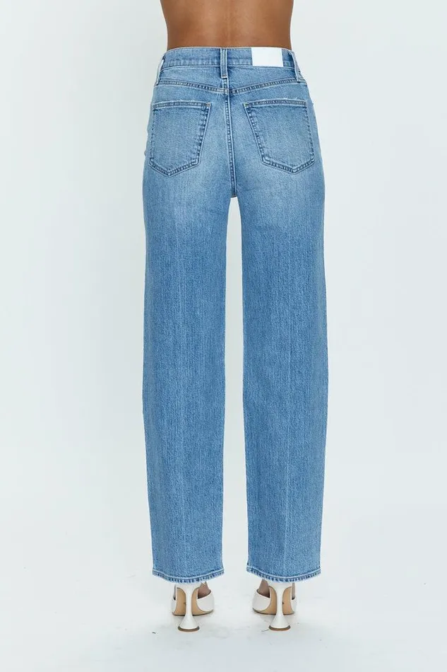 Pistola Denim Denim Women Cassie Super High Rise Straight 8211 Neues Neues