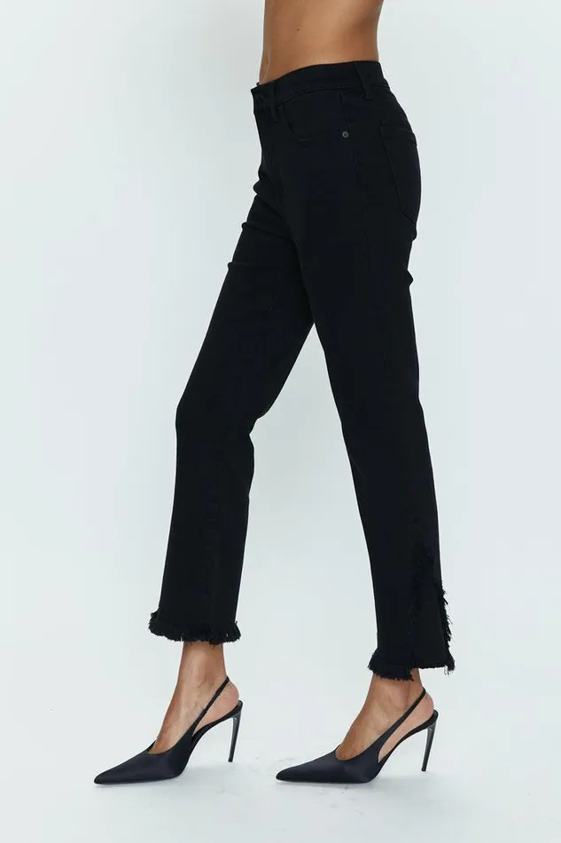 Pistola Denim Denim Women Lennon High Rise Crop Boot 8211 Blackbird Blackbird