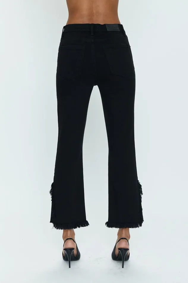 Pistola Denim Denim Women Lennon High Rise Crop Boot 8211 Blackbird Blackbird