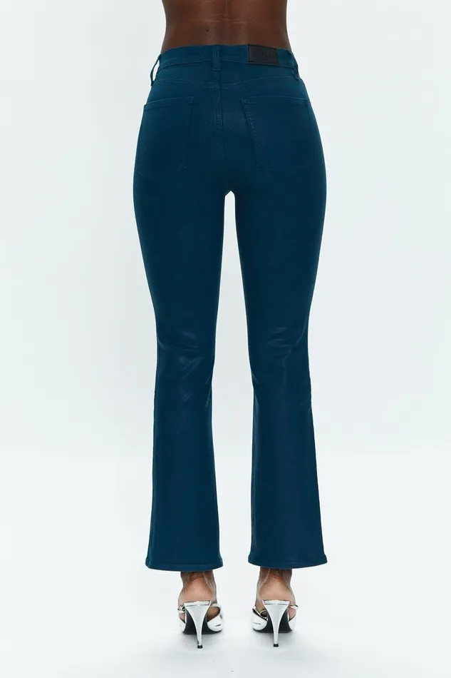 Pistola Denim Denim Women Lennon High Rise Crop Boot 8211 Coated Atlas Coated Atlas