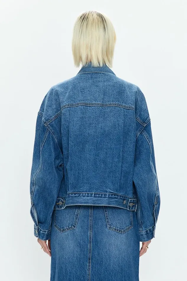 Pistola Denim Denim Women Margot Oversized Denim Jacket 8211 Maui Maui