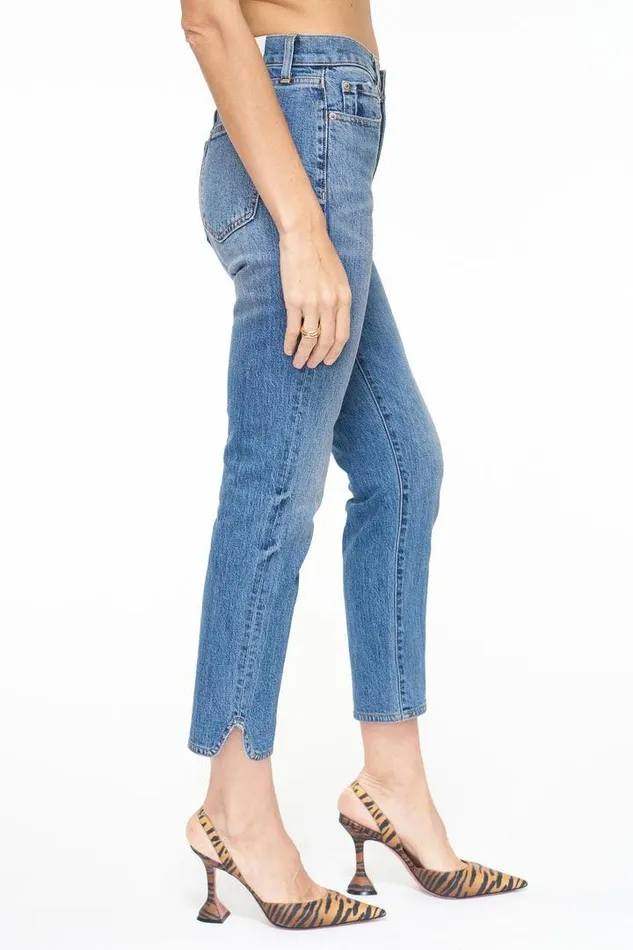 Pistola Denim Denim Women Monroe High Rise Cigarette Crop 8211 Mercer Mercer