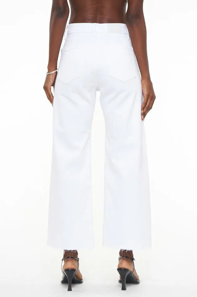 Pistola Denim Denim Women Penny High Rise Wide Leg Crop 8211 Blizzard Blizzard