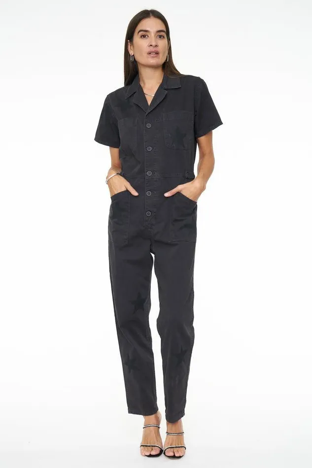 Pistola Denim Jumpsuits and Rompers Women Grover Field Suit 8211 Midnight Honor Midnight Honor
