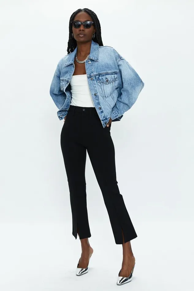 Pistola Denim Pants Women Lennon High Rise Crop Boot 8211 Night Out Night Out