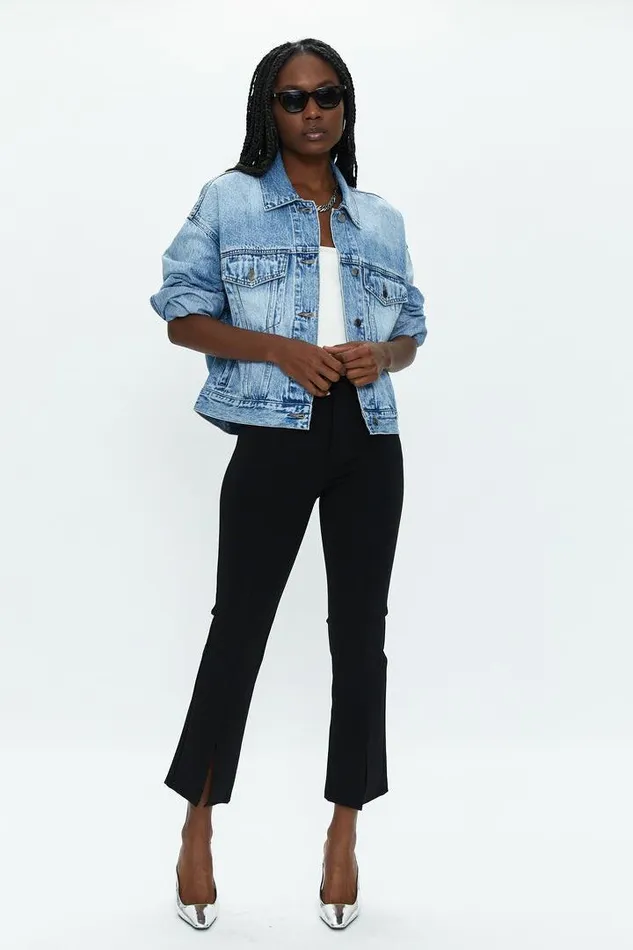 Pistola Denim Pants Women Lennon High Rise Crop Boot 8211 Night Out Night Out