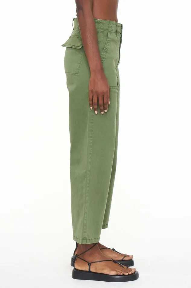Pistola Denim Pants Women Sophia Wide Leg Utility Ankle 8211 Basil Basil