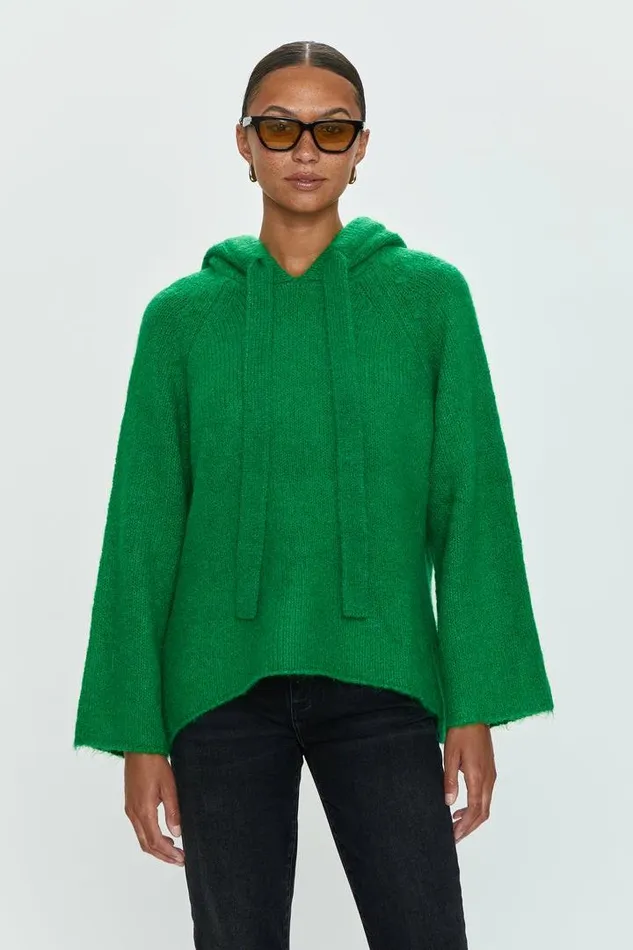 Pistola Denim Sweaters and Knits Women Elena Oversized Hoodie 8211 Fern Fern