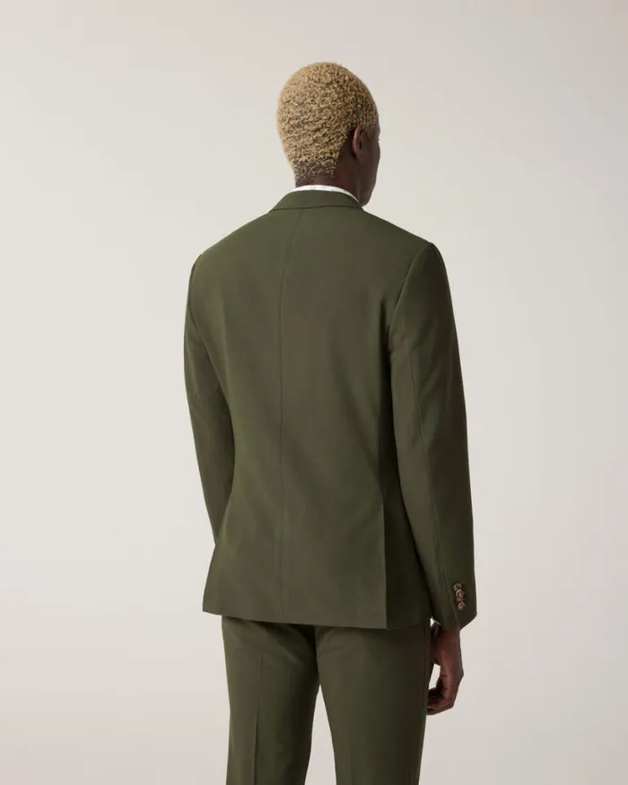 Politix Blazers Men Tailored Jacket Khaki