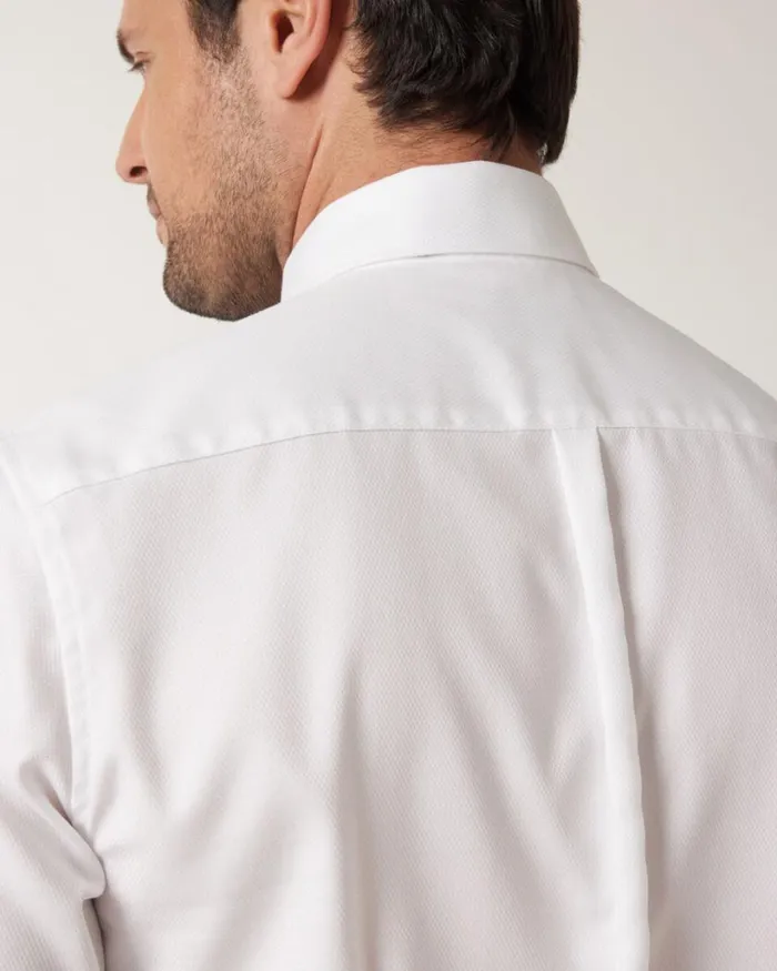 Politix Formal Shirts Men Regular Fit Business Shirt White