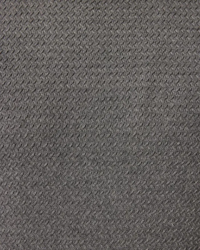 Politix Knitwear Men Classic Crew Neck Jumper Charcoal
