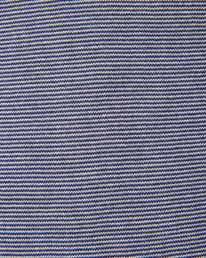 Politix Polo Shirts Men Striped Buttonup Collar Polo Navy