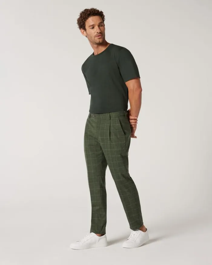 Politix TShirts Men Slim Travel Tee Khaki