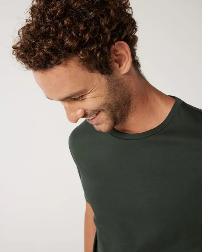 Politix TShirts Men Slim Travel Tee Khaki