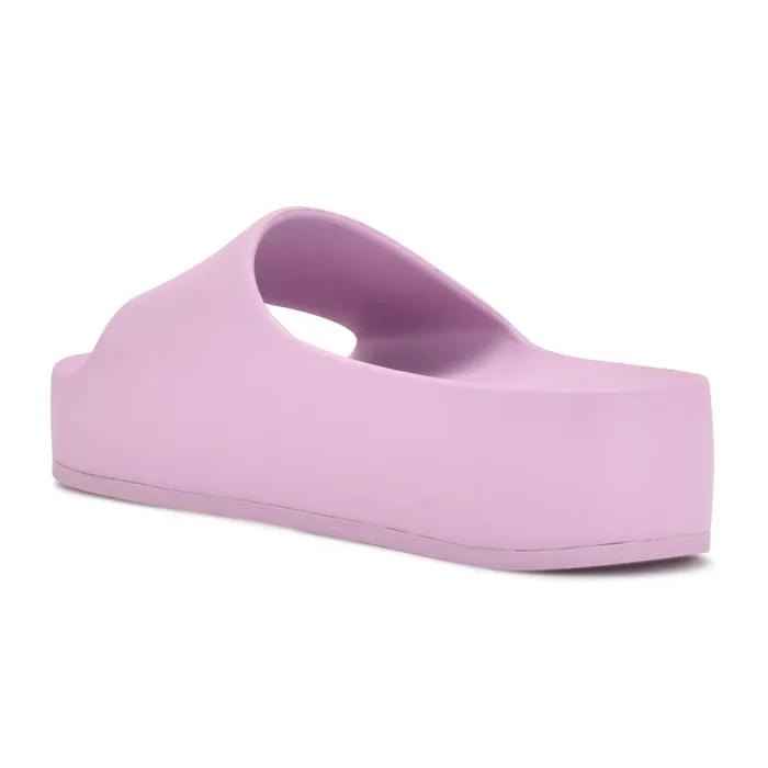 Pool Platform Slide Sandals Light Purple Women Nine West Sandals Pool Platform Slide Sandals Light Purple Women Nine West Sandals