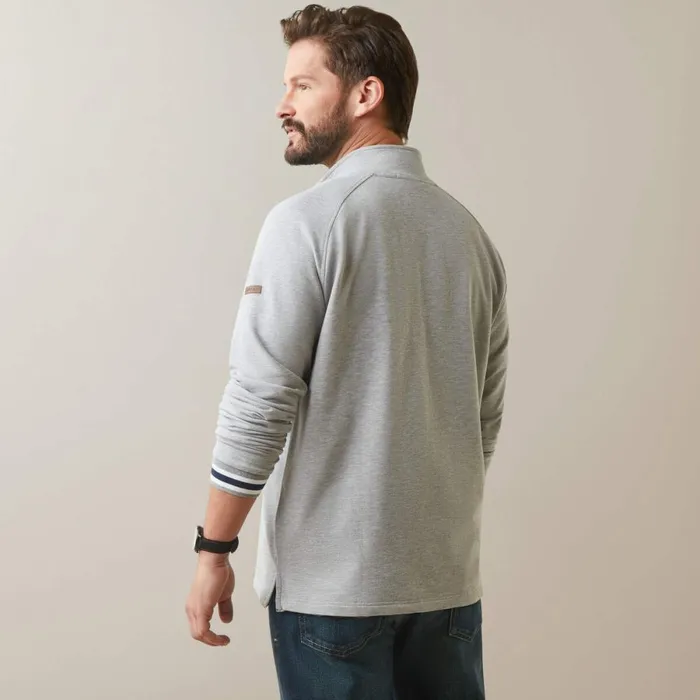 Portola 12 Zip Sweatshirt Heather Grey Men Ariat Sweatshirts and Hoodies Portola 12 Zip Sweatshirt Heather Grey Men Ariat Sweatshirts and Hoodies