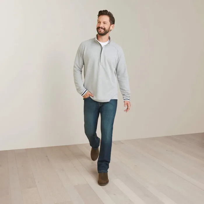 Portola 12 Zip Sweatshirt Heather Grey Men Ariat Sweatshirts and Hoodies Portola 12 Zip Sweatshirt Heather Grey Men Ariat Sweatshirts and Hoodies
