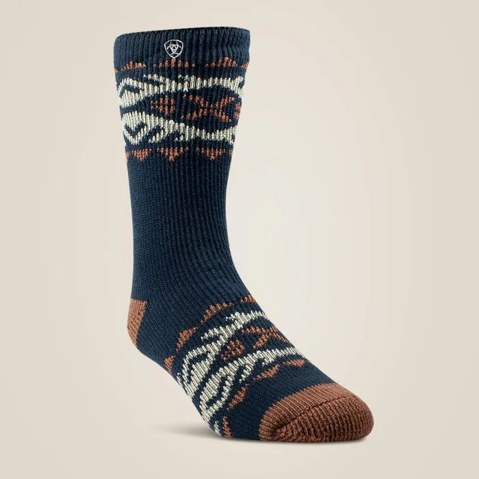 Premium Alpine Sock Pair Multi Color Pair Navy Men Ariat Socks