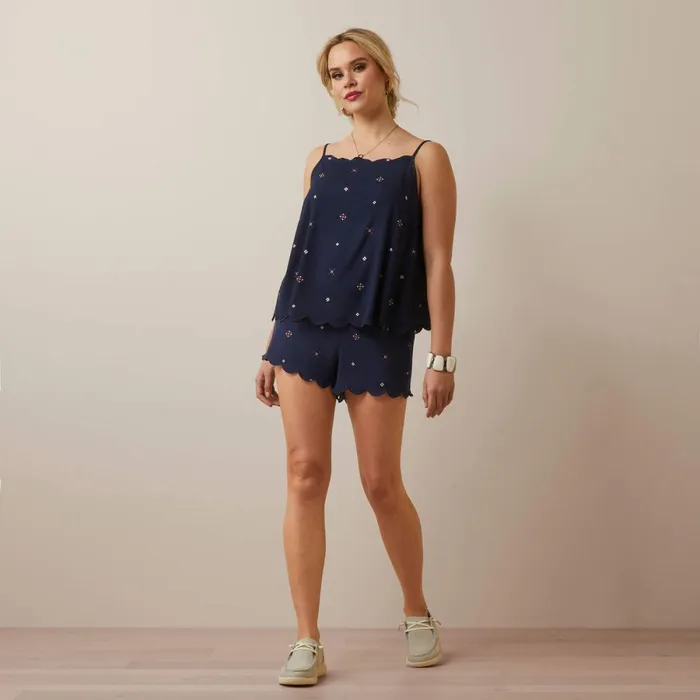 Presley Short Navy Eclipse Women Ariat Pants and Shorts Presley Short Navy Eclipse Women Ariat Pants and Shorts