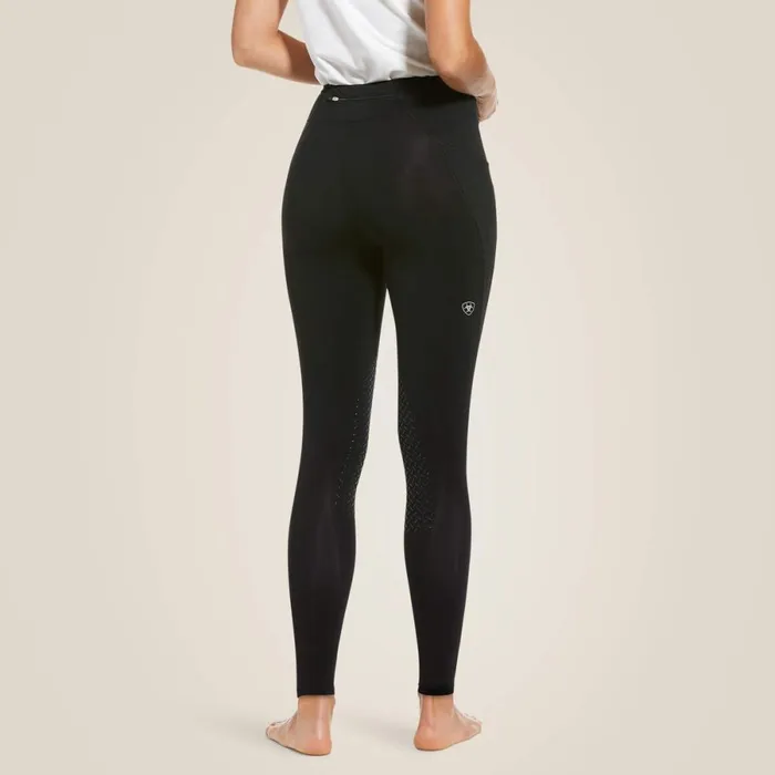 Prevail Insulated Knee Patch Tight Black Reflective Women Ariat Pants and Shorts
