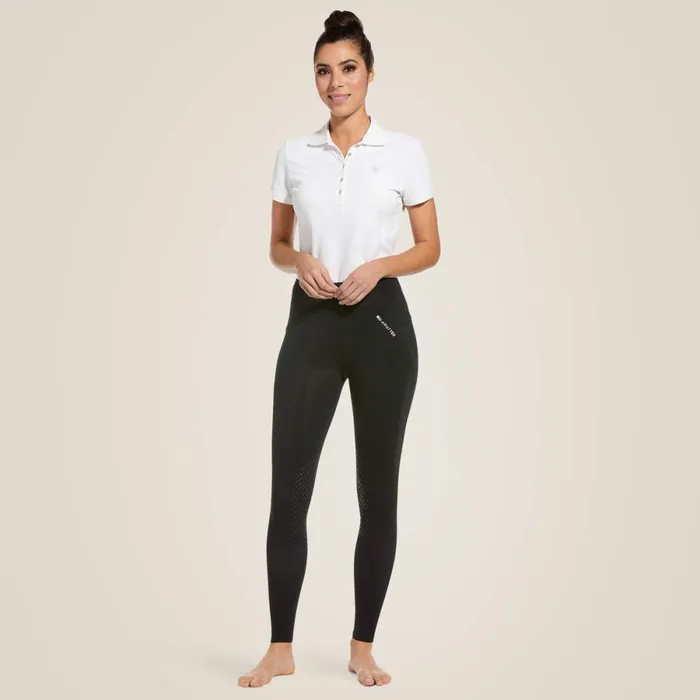 Prevail Insulated Knee Patch Tight Black Reflective Women Ariat Pants and Shorts
