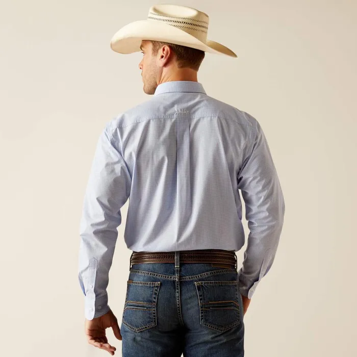 Pro Series Dabney Classic Fit Shirt Light Blue Men Ariat Button Down Shirts Pro Series Dabney Classic Fit Shirt Light Blue Men Ariat Button Down Shirts