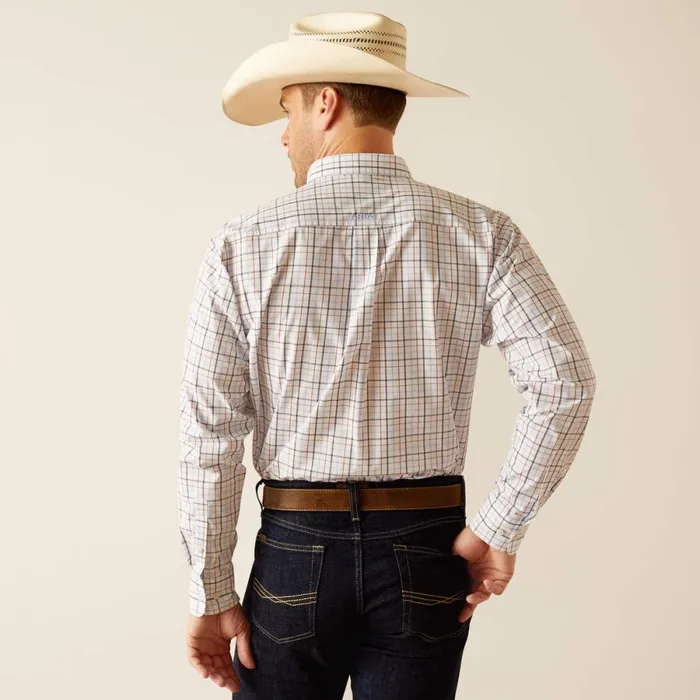 Pro Series Dan Classic Fit Shirt White Men Ariat Button Down Shirts Pro Series Dan Classic Fit Shirt White Men Ariat Button Down Shirts