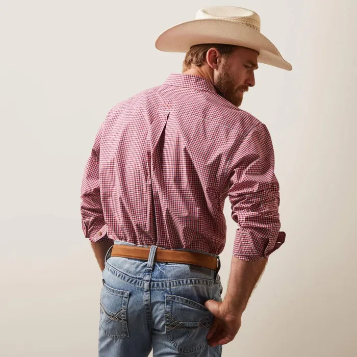 Pro Series Dominick Classic Fit Shirt Cayenne Men Ariat Button Down Shirts Pro Series Dominick Classic Fit Shirt Cayenne Men Ariat Button Down Shirts