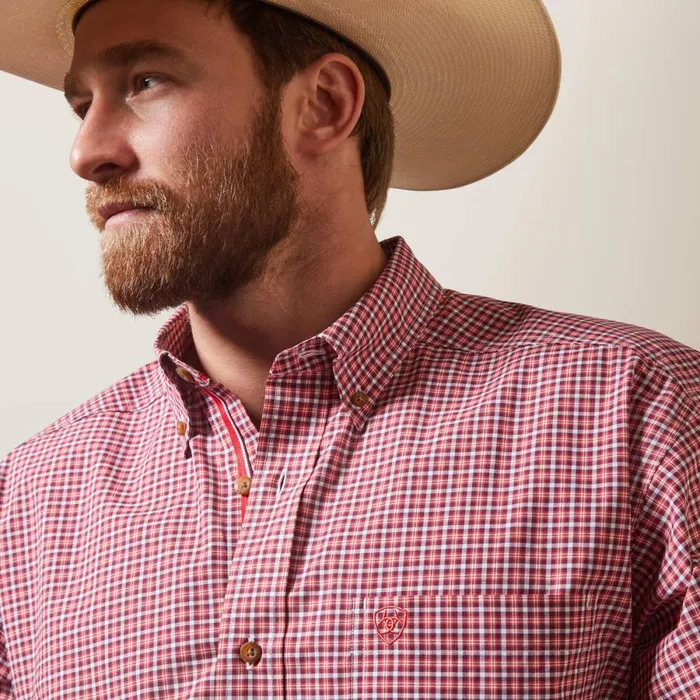 Pro Series Dominick Classic Fit Shirt Cayenne Men Ariat Button Down Shirts Pro Series Dominick Classic Fit Shirt Cayenne Men Ariat Button Down Shirts