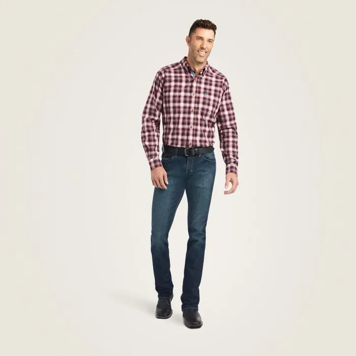 Pro Series Kenneth Stretch Fitted Shirt Snow Bunting Men Ariat Button Down Shirts Pro Series Kenneth Stretch Fitted Shirt Snow Bunting Men Ariat Button Down Shirts