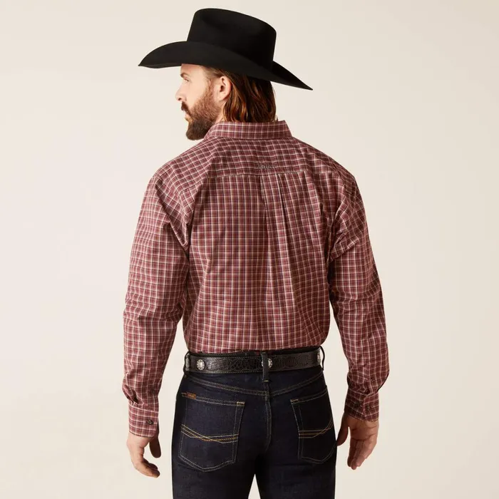 Pro Series Nicco Classic Fit Shirt Frair Brown Men Ariat Button Down Shirts Pro Series Nicco Classic Fit Shirt Frair Brown Men Ariat Button Down Shirts