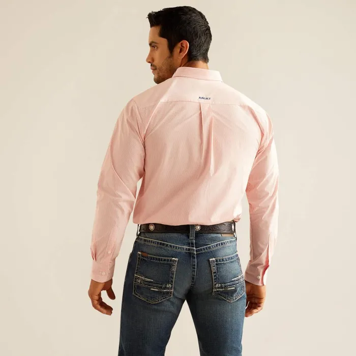 Pro Series Team Gerson Fitted Shirt Orange Men Ariat Button Down Shirts Pro Series Team Gerson Fitted Shirt Orange Men Ariat Button Down Shirts