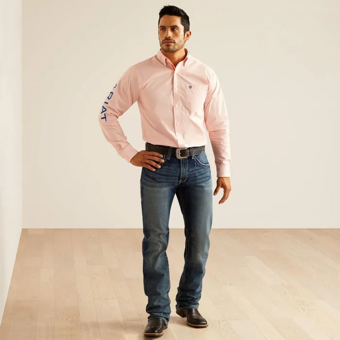 Pro Series Team Gerson Fitted Shirt Orange Men Ariat Button Down Shirts Pro Series Team Gerson Fitted Shirt Orange Men Ariat Button Down Shirts