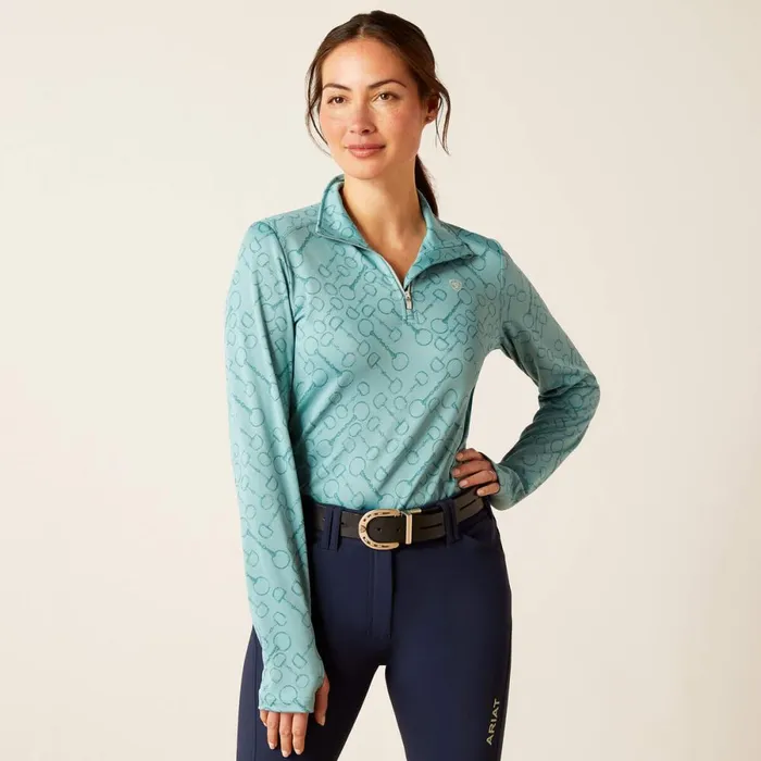Prophecy 14 Zip Baselayer Arctic Women Ariat TShirts and Tops