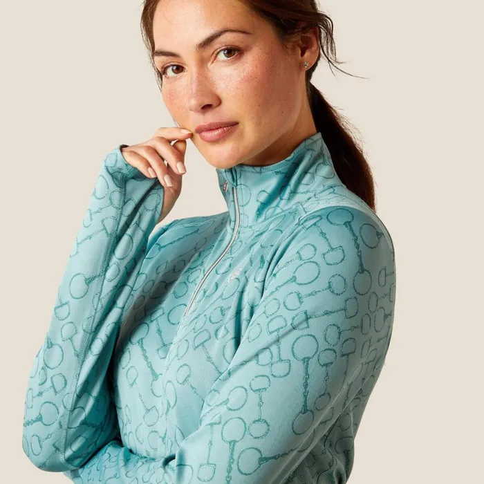 Prophecy 14 Zip Baselayer Arctic Women Ariat TShirts and Tops Prophecy 14 Zip Baselayer Arctic Women Ariat TShirts and Tops