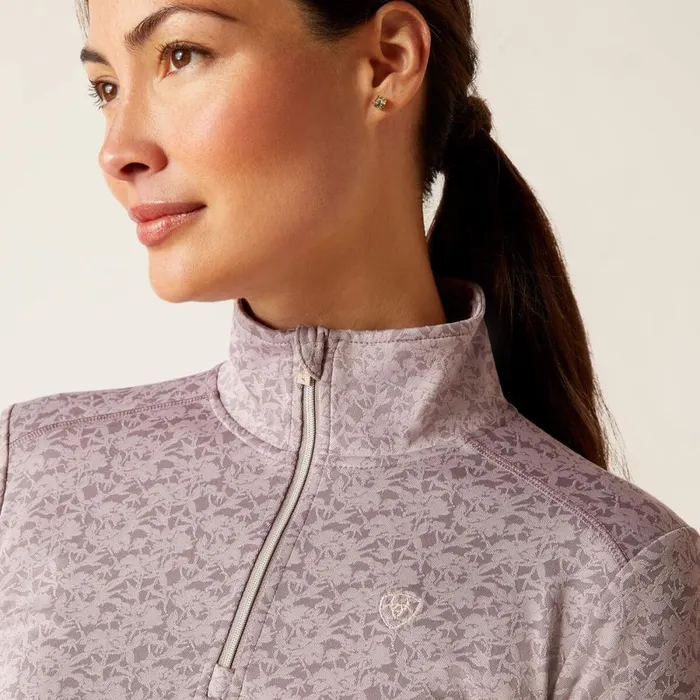 Prophecy 14 Zip Baselayer Quail Women Ariat TShirts and Tops Prophecy 14 Zip Baselayer Quail Women Ariat TShirts and Tops
