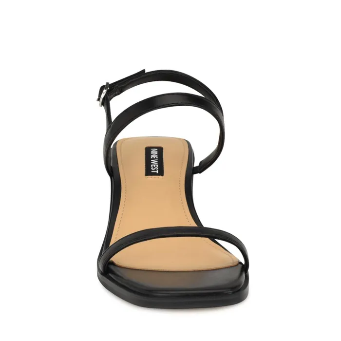Purdy Block Heel Sandals Black Women Nine West Heeled Purdy Block Heel Sandals Black Women Nine West Heeled