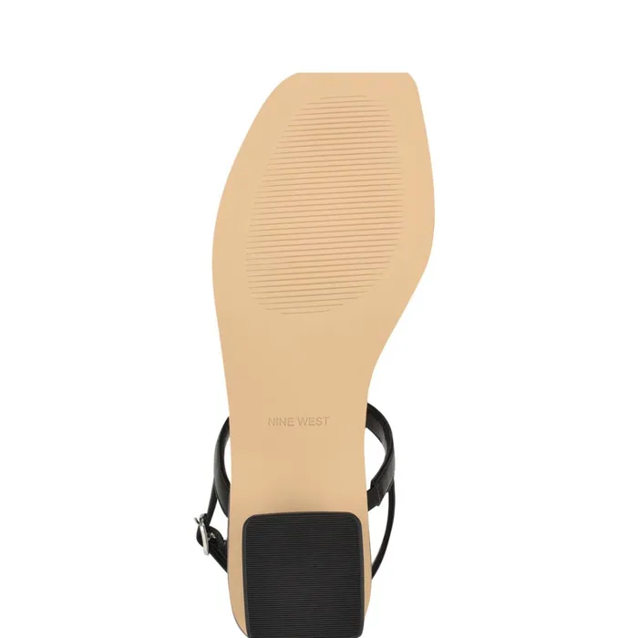 Purdy Block Heel Sandals Black Women Nine West Heeled Purdy Block Heel Sandals Black Women Nine West Heeled