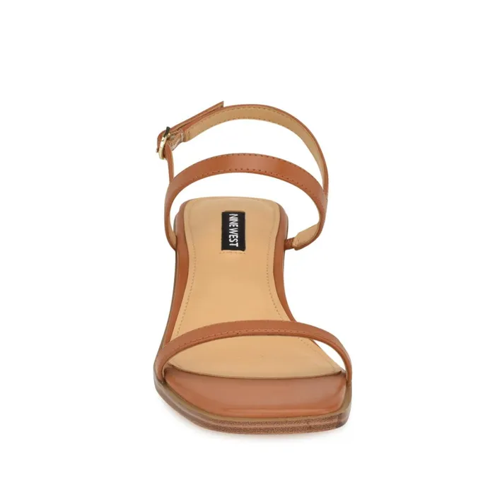 Purdy Block Heel Sandals Tan Women Nine West Low Heel Purdy Block Heel Sandals Tan Women Nine West Low Heel