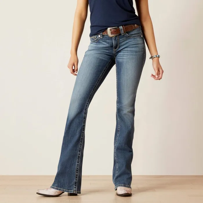 REAL Perfect Rise Phoebe Boot Cut Jean Canadian Women Ariat Denim